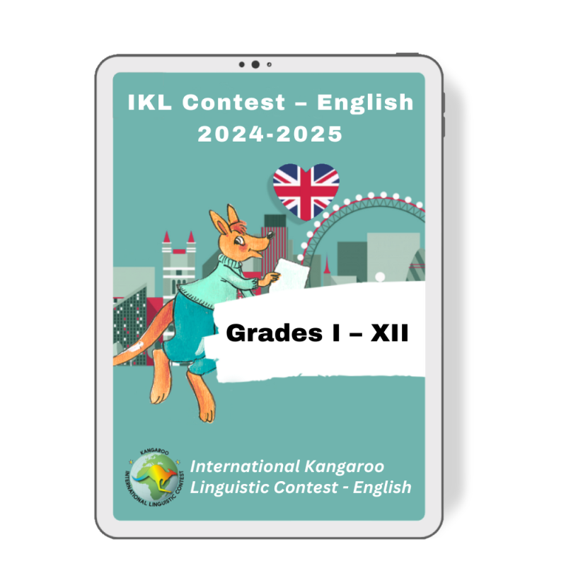 International Kangaroo Linguistic Contest – English Booklet 2024-25