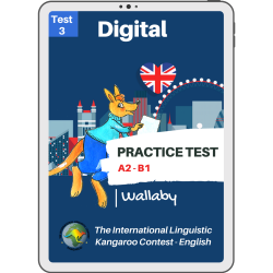 Practice test 3 for Wallaby...